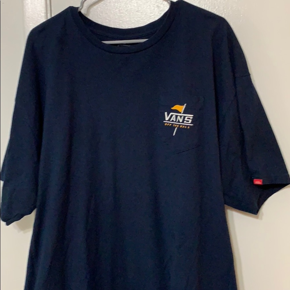 Dark blue Vans t shirt
